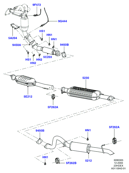 FORD 4661392 - Lambda sonda www.parts5.com