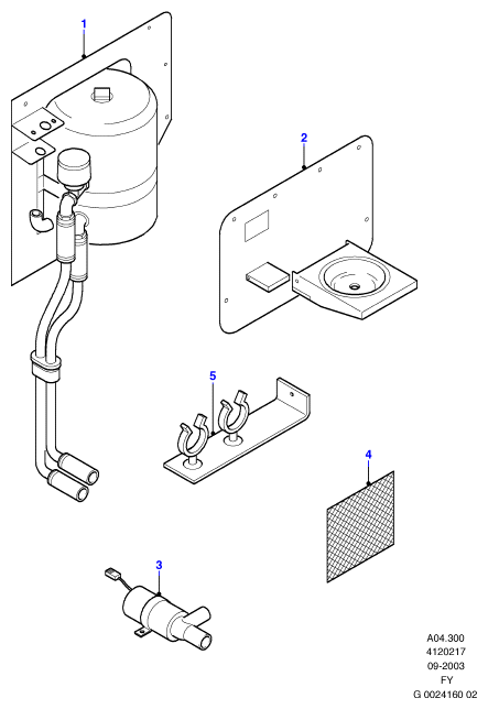 OJD Quick Brake 114-0004 - Kit de réparation, étrier de frein www.parts5.com