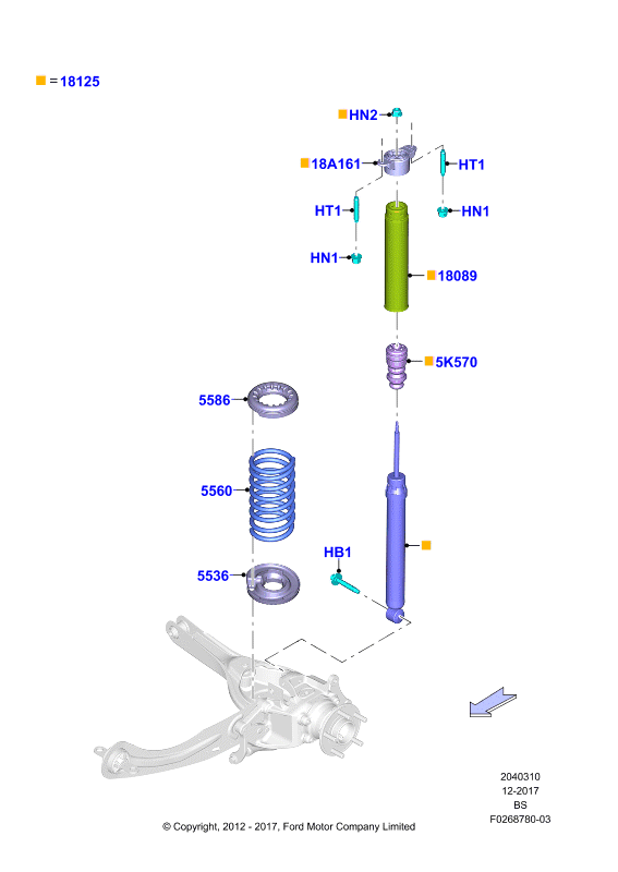 FORD 1805577 - Amortizor www.parts5.com