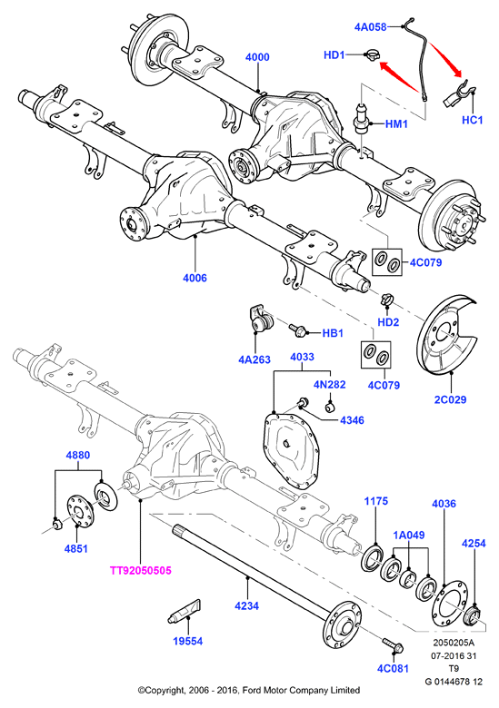 FORD 1 128 984 - Tihend,karteripõhi www.parts5.com