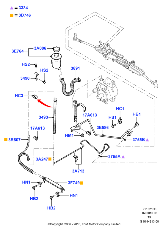 FORD 1212679 - Dichtring, Kühlmittelrohrleitung www.parts5.com