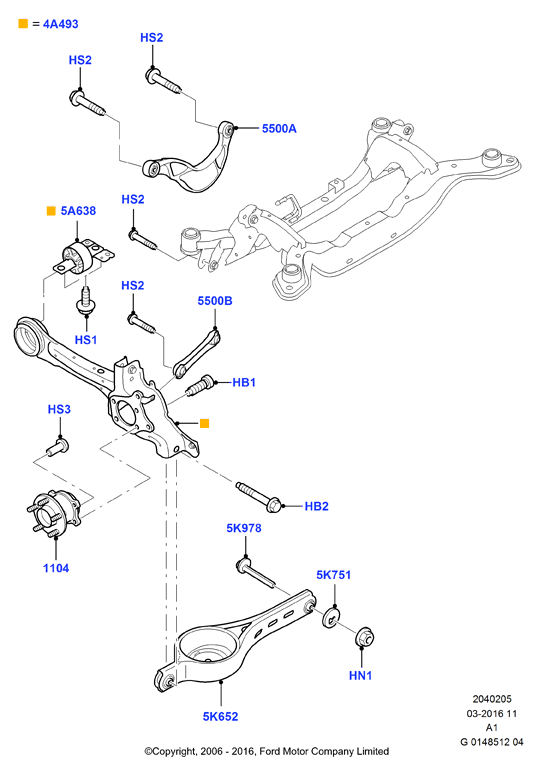 FORD 1 737 518 - Demir / kol, tekerlek bağlantısı www.parts5.com