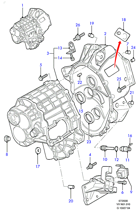 FORD 1012013 - Включвател, светлини за движение на заден ход www.parts5.com