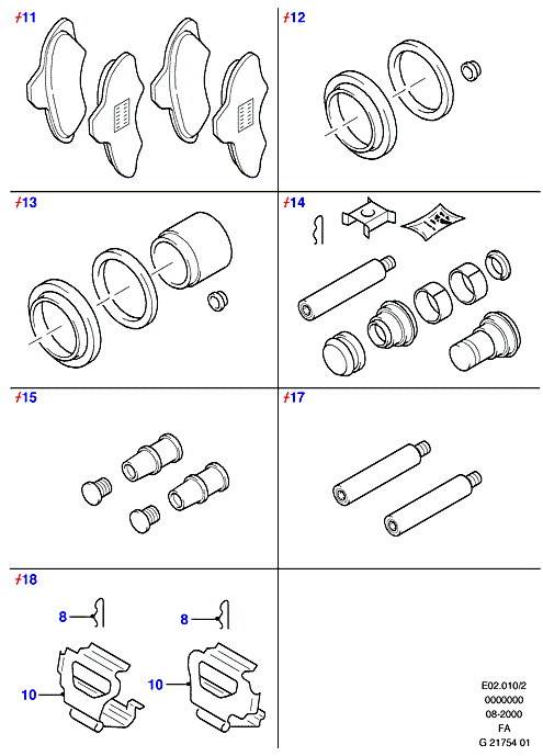 FORD 1 524 589 - Brake Disc parts5.com