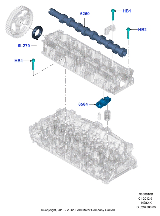 FORD 1145958 - Finger Follower, engine timing parts5.com