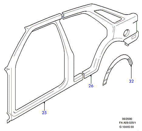 FORD 6136889 - Expanding Rivet www.parts5.com