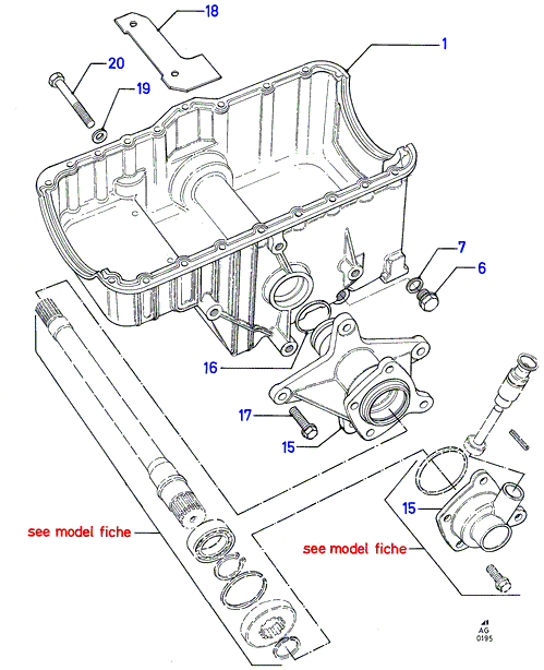 FORD 1555 451 - Filtre à huile www.parts5.com