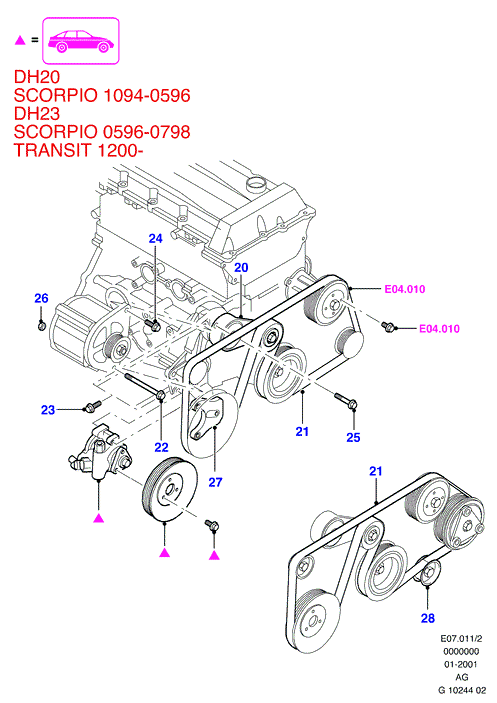 FORD 1011696 - Moniurahihna www.parts5.com