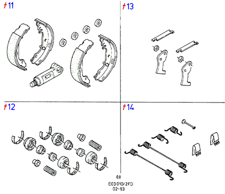 FORD 6808555 - Kočni cilindar kotača www.parts5.com