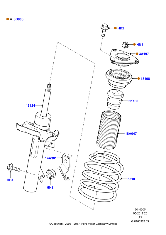 FORD 1670778 - Αμορτισέρ www.parts5.com