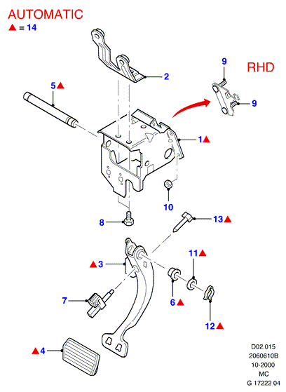 FORD 1 088 170 - Stikalo zavorne luci www.parts5.com