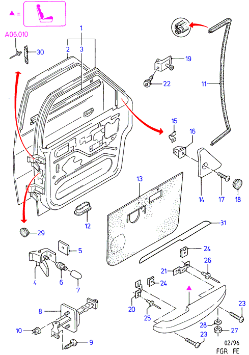 AKRON 1050330 - Panel Assy - Door - Outer, RH www.parts5.com