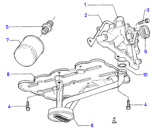 FORD 1 883 037 - Olajszűrő www.parts5.com