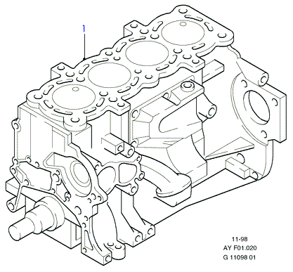 FORD 1 140 610 - Thermostat, coolant www.parts5.com