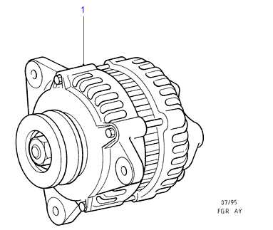 FIAT 1122238 - Generator / Alternator www.parts5.com