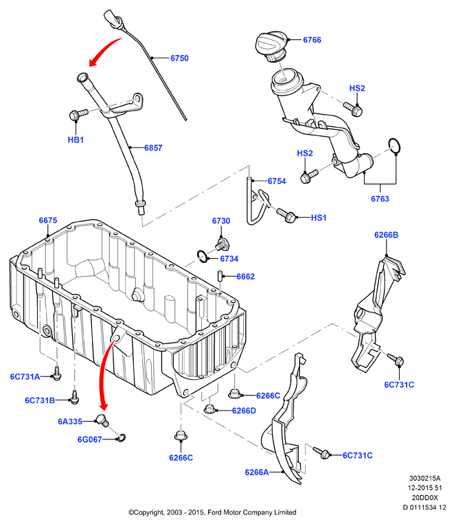 FORD 1 250 324 - Seal Ring, oil drain plug parts5.com