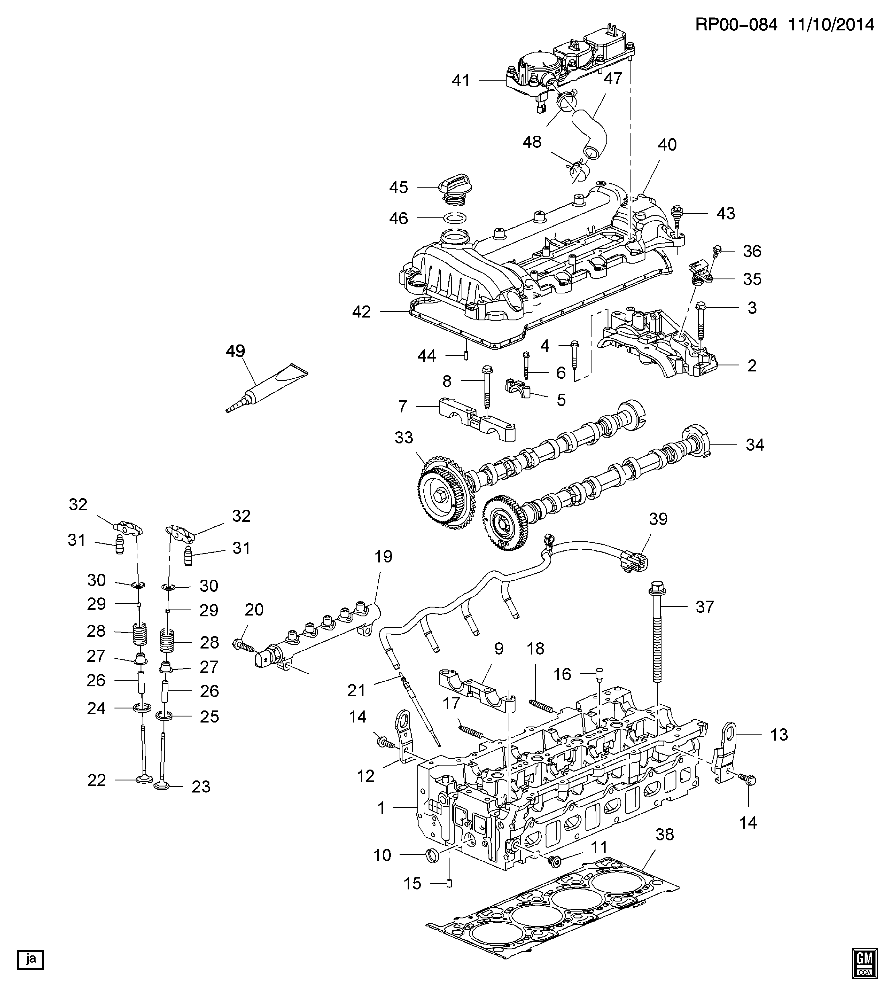 Jeep 55183812 - Etansare, supape www.parts5.com