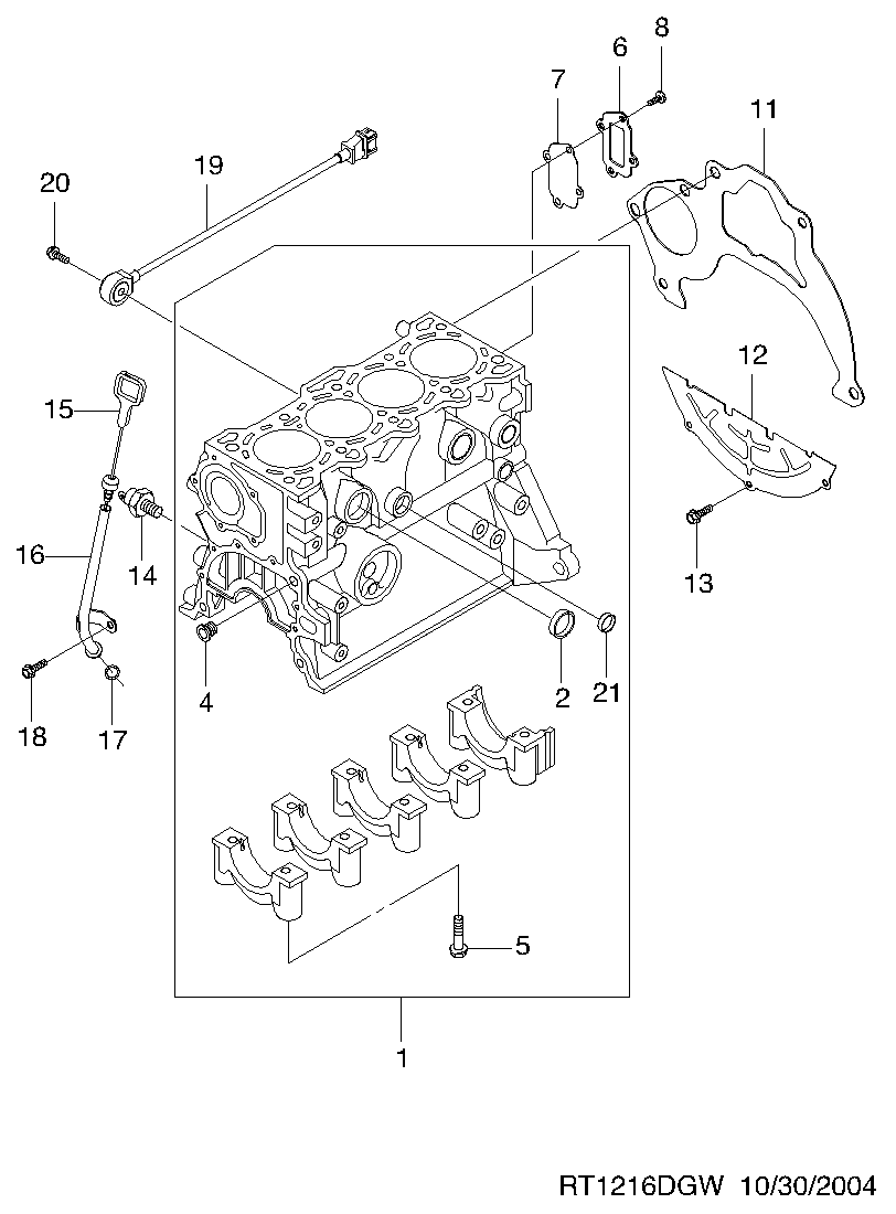 DAEWOO 94580327 - Sender Unit, oil pressure www.parts5.com