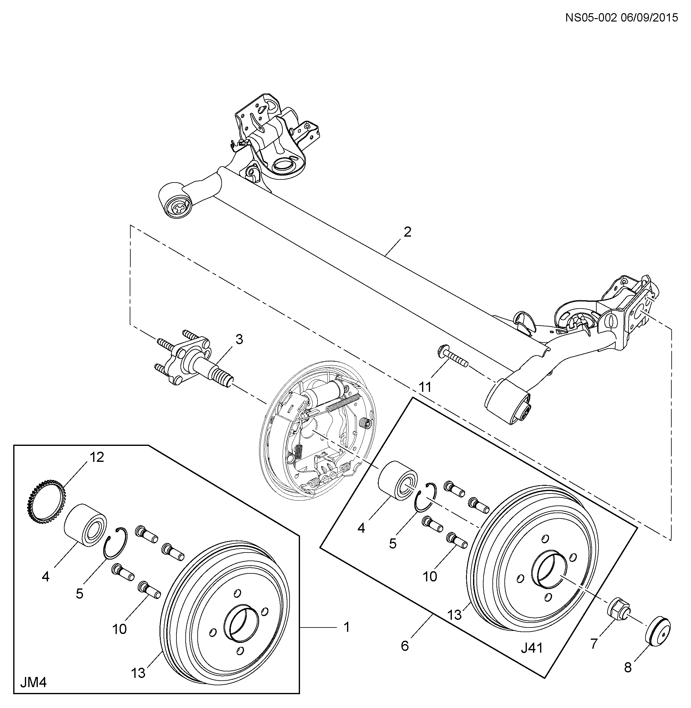 DAEWOO 94535214 - Komplet ležaja točka www.parts5.com