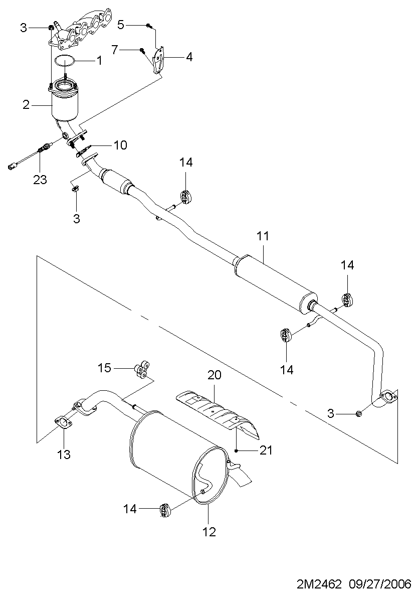 Vauxhall 96415640 - Sonda Lambda www.parts5.com