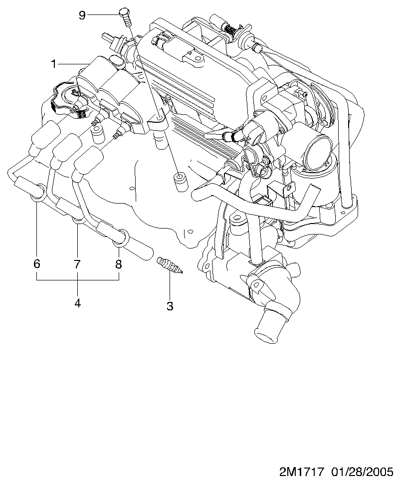 DAEWOO 94535748 - Zapaľovacia sviečka www.parts5.com