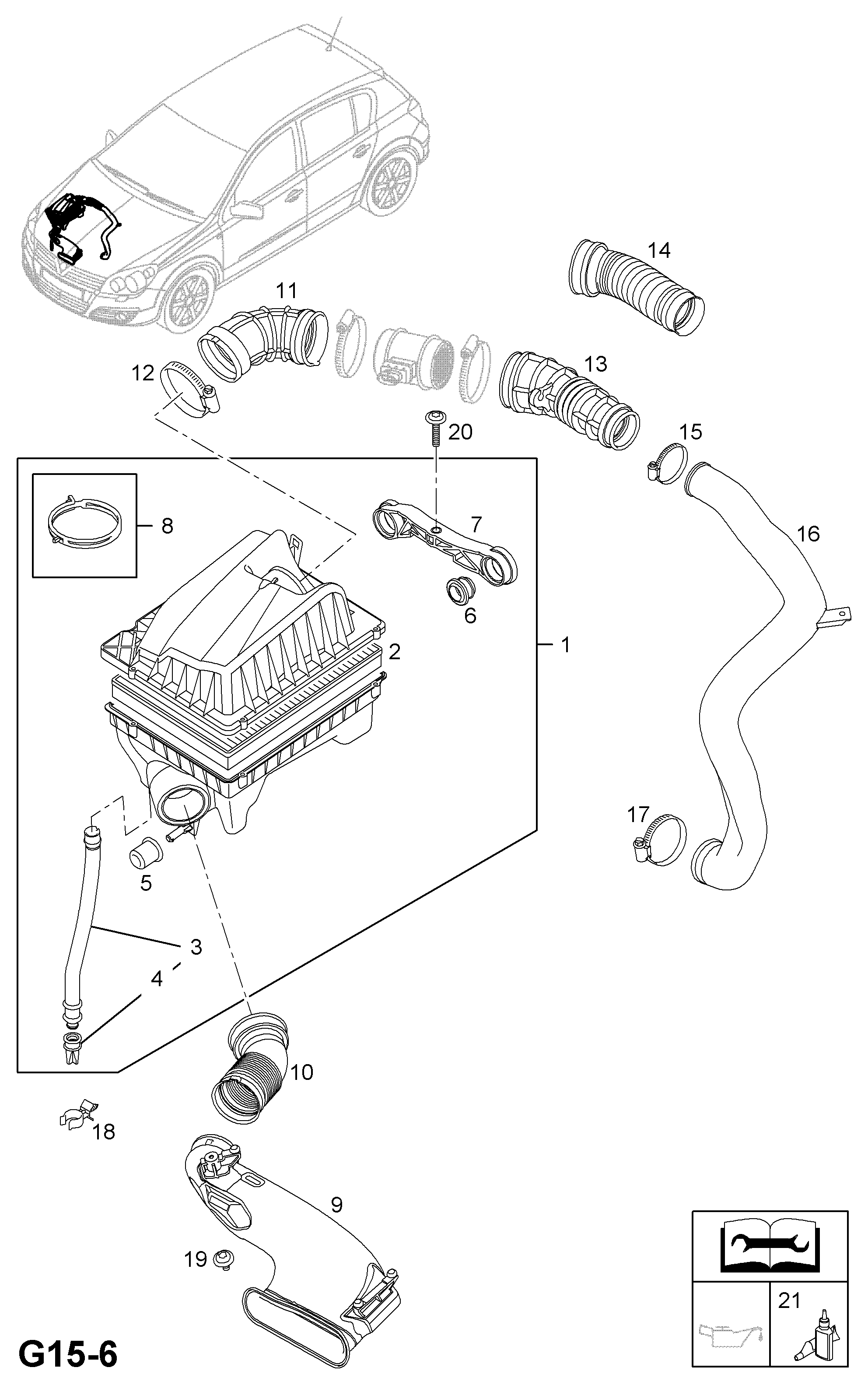 Opel 835632 - Filtru aer www.parts5.com