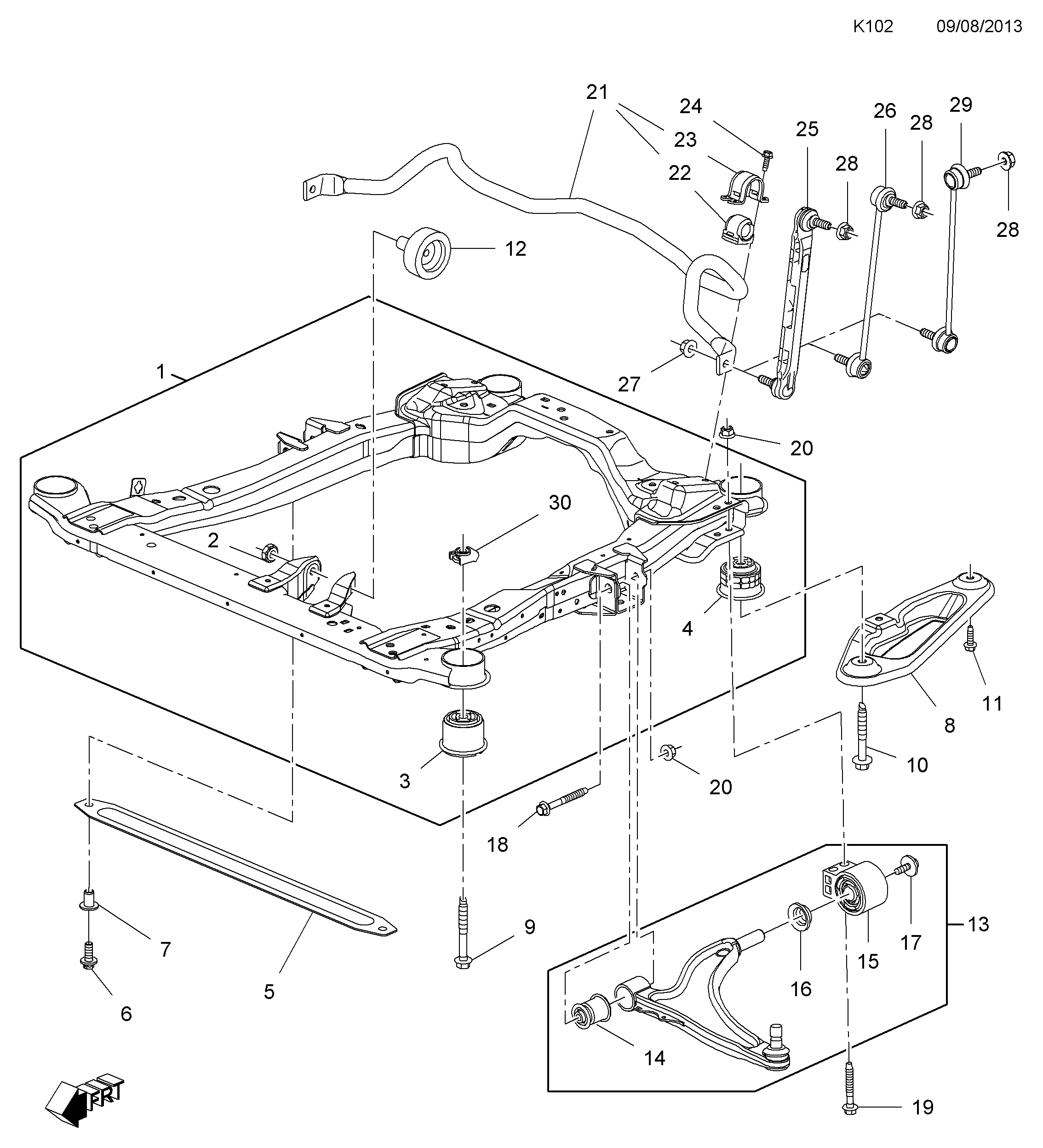 DAEWOO 350618 - Тяга / стойка, стабилизатор www.parts5.com