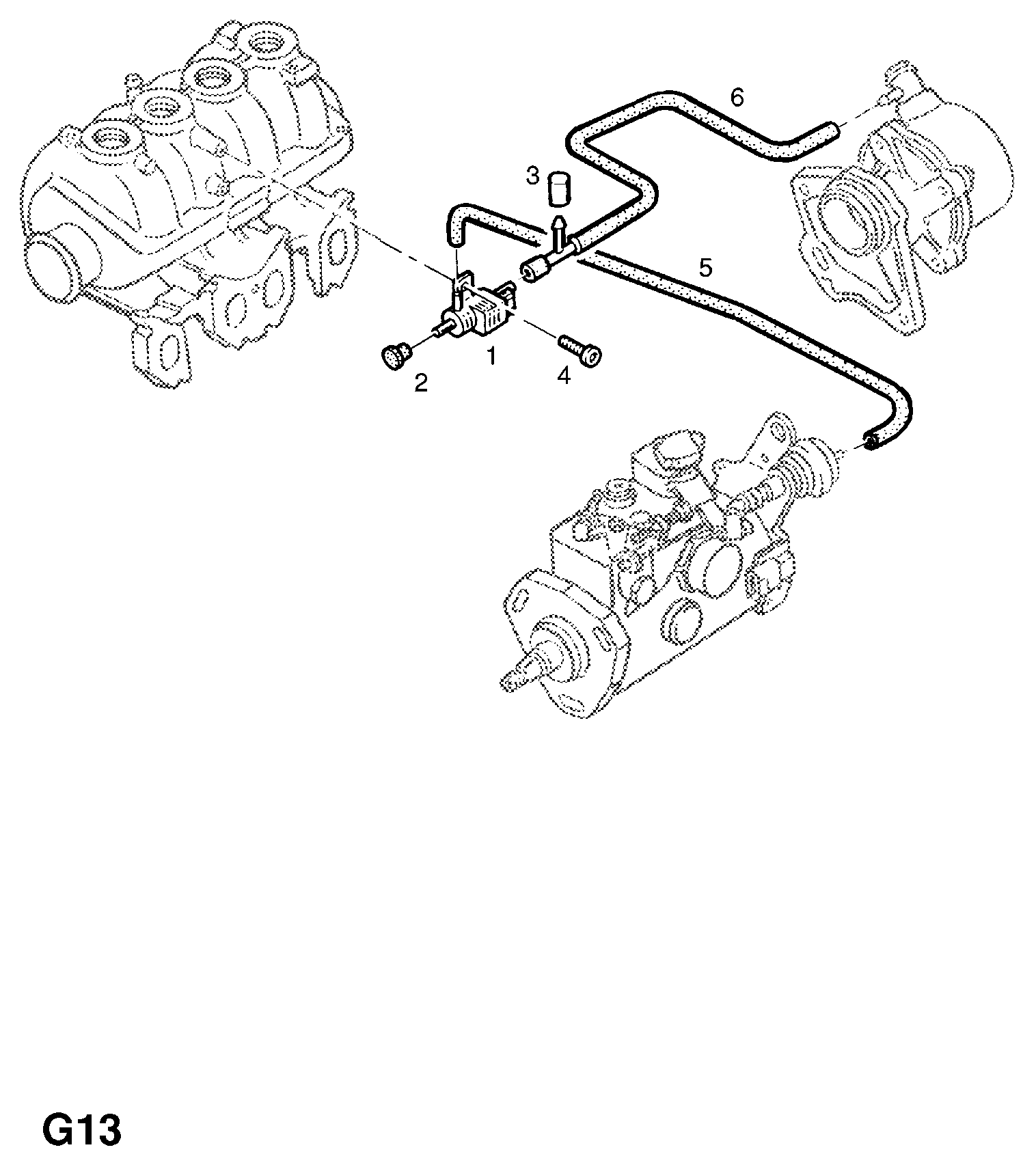 Opel 44 02 714 - Değiştirme ventili, değiştirme kapağı )emiş borusu) www.parts5.com