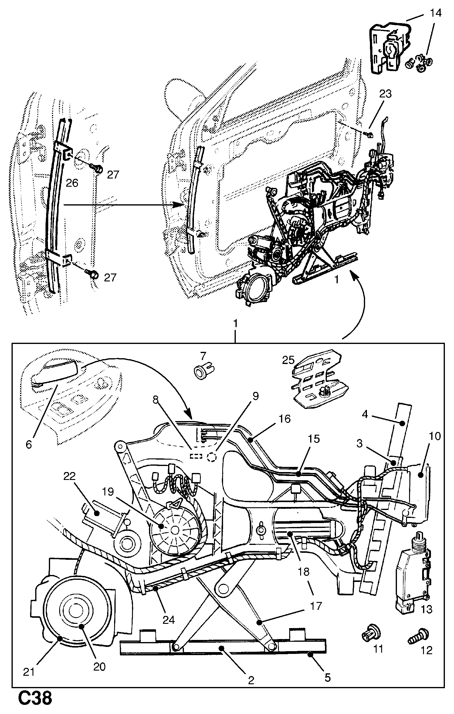 FORD 1207519 - Komplet kočnih obloga, disk kočnica www.parts5.com