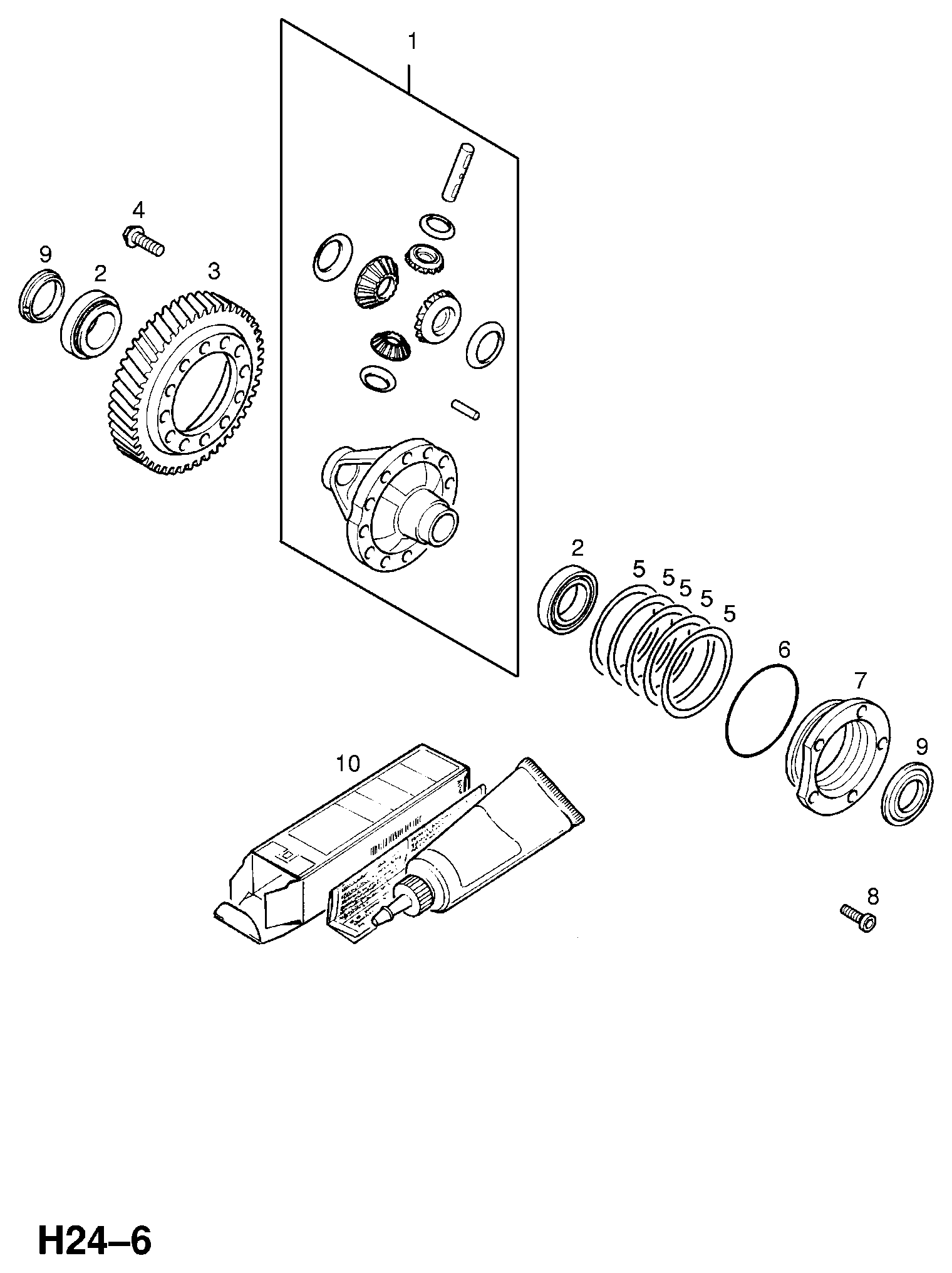 Opel 15 03 167 - Gasket, oil sump parts5.com