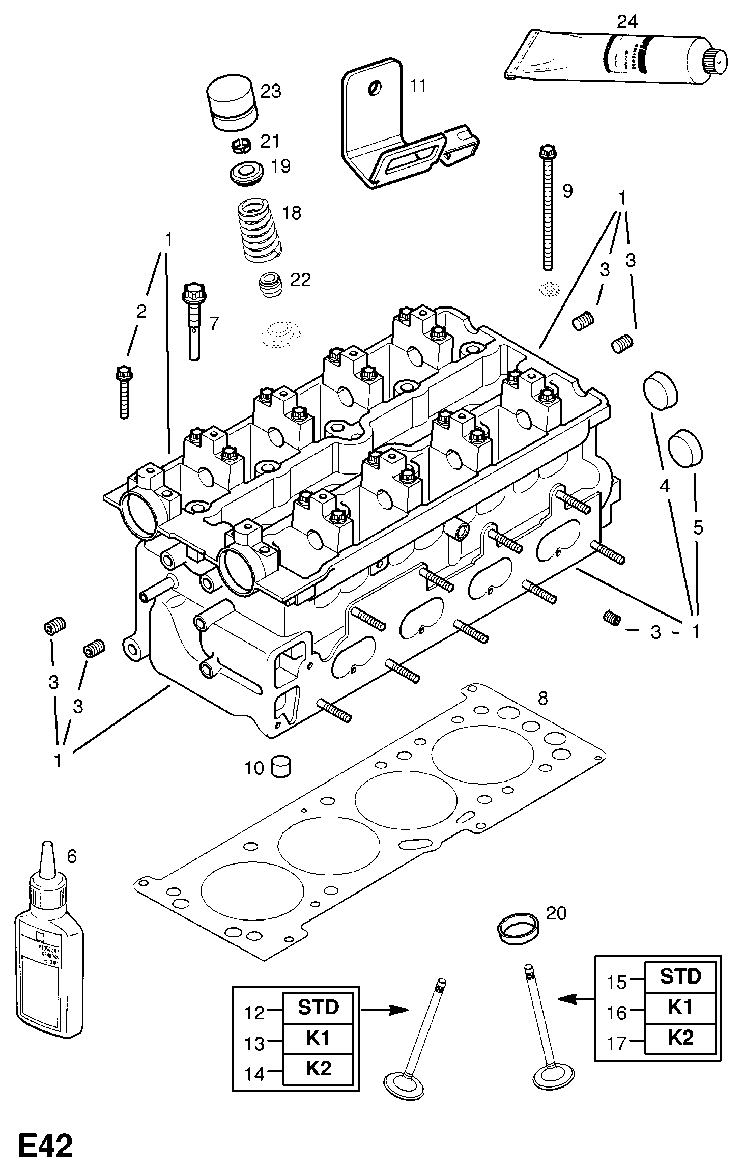 Vauxhall 6 40 003 - Culbutor supapa www.parts5.com