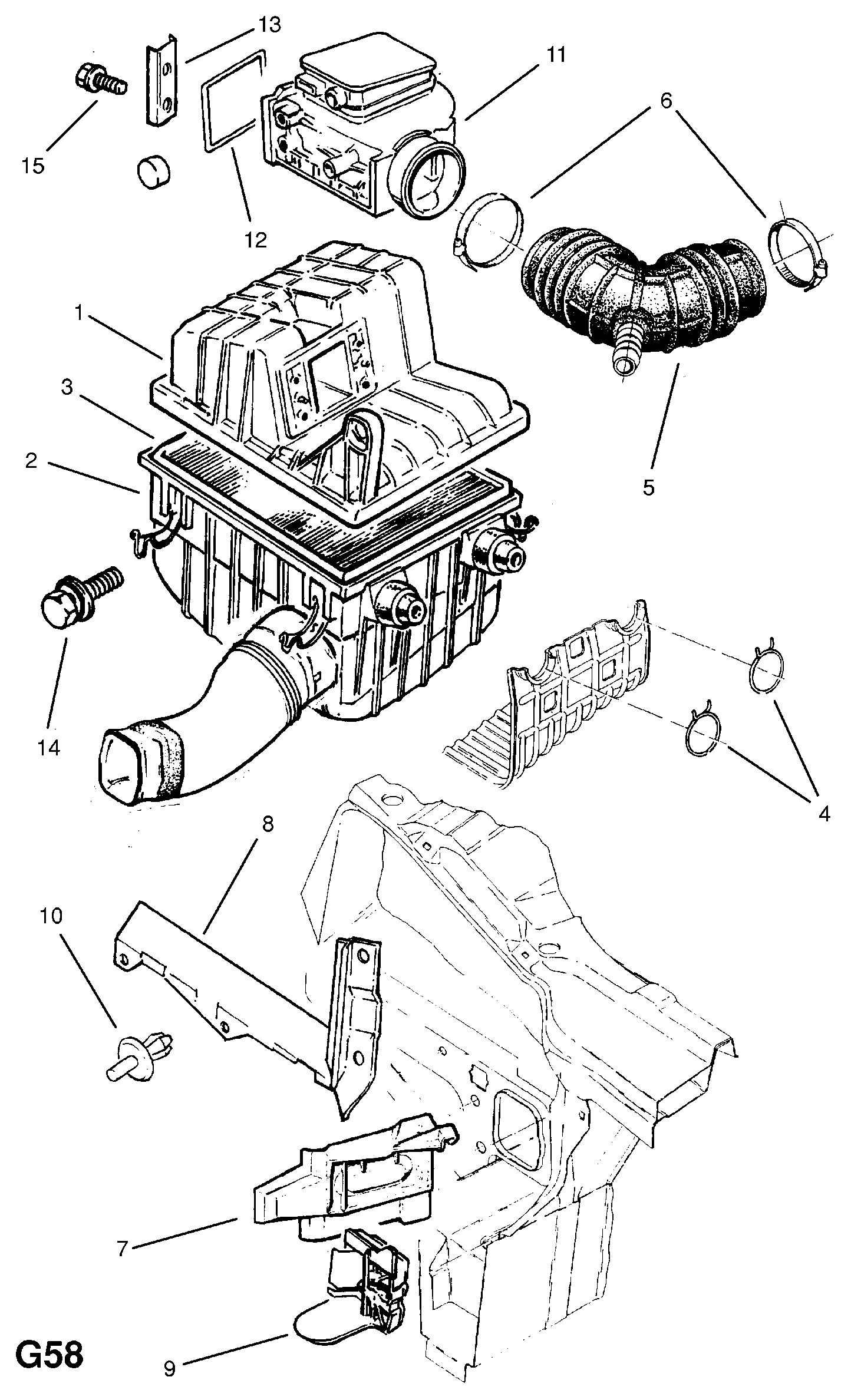 Opel 1 104 880 - Expanding Rivet www.parts5.com