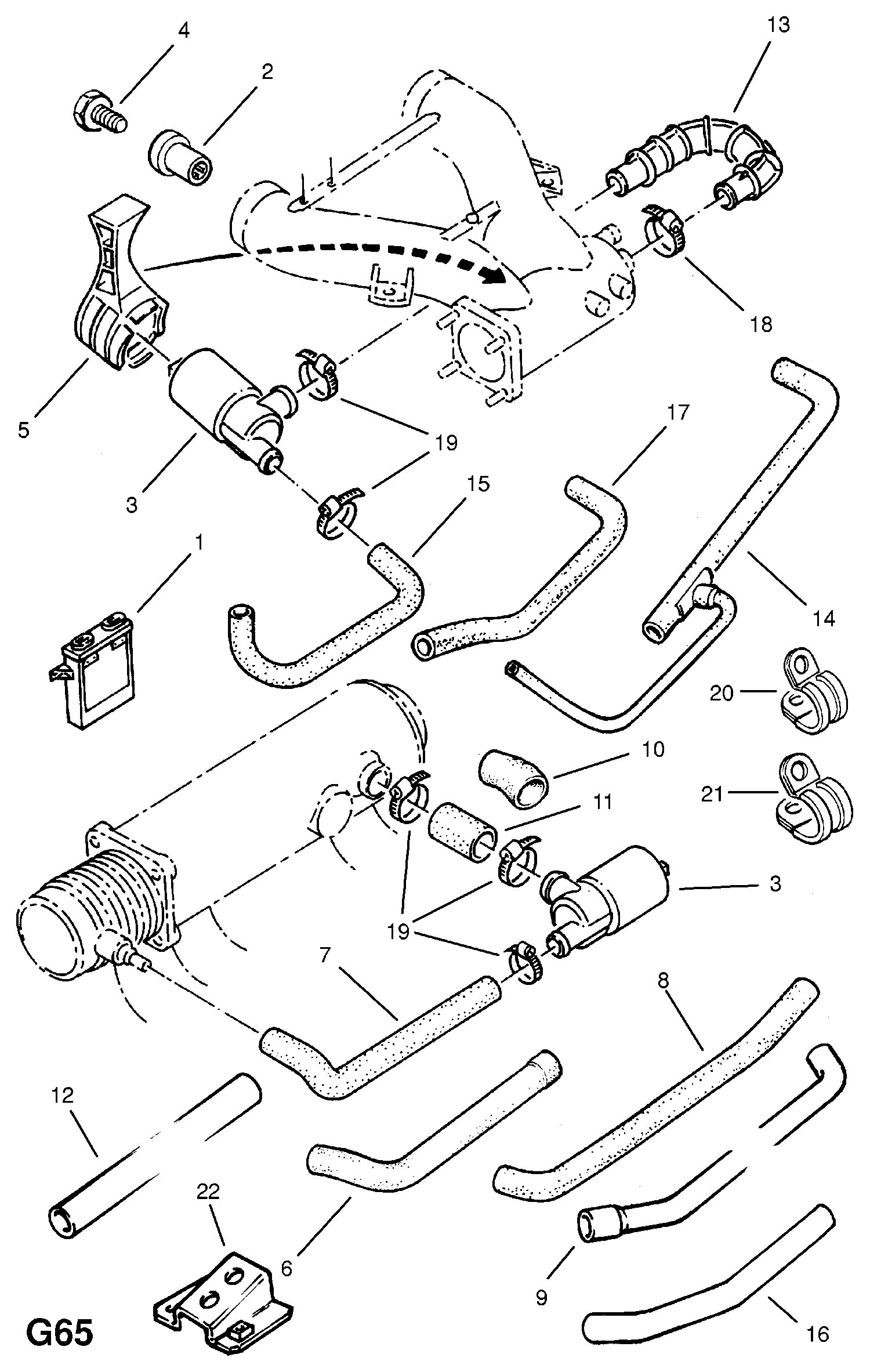 Opel 837101 - Contrôle de ralenti, alimentation en air www.parts5.com