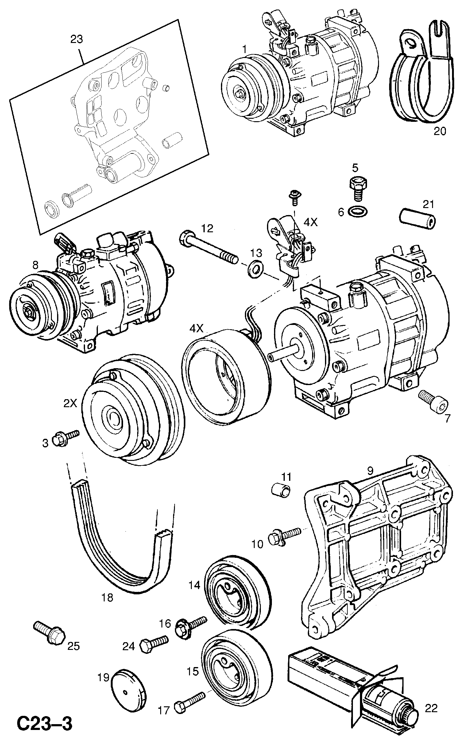 Opel 1854722 - Curea transmisie cu caneluri www.parts5.com