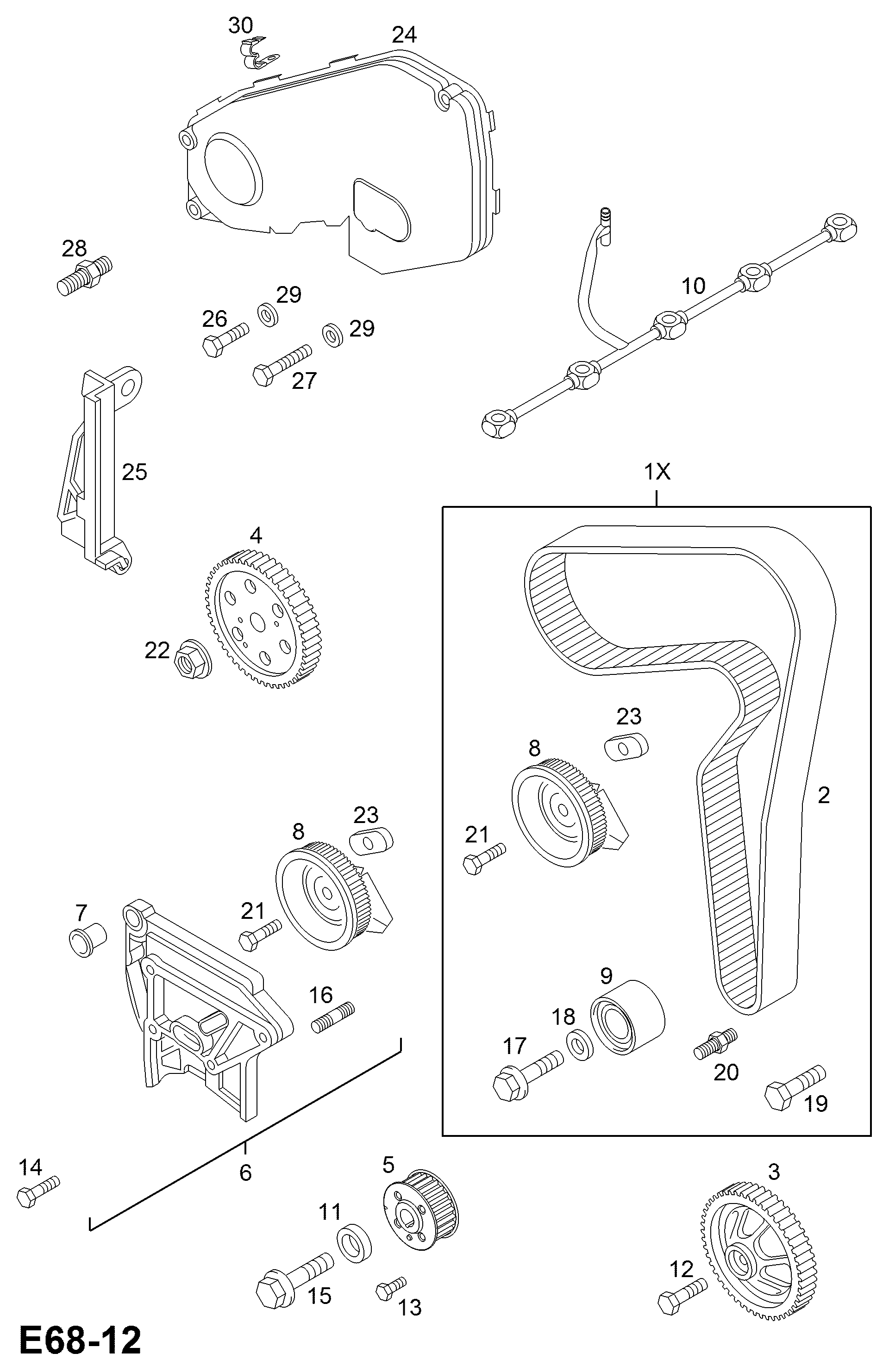 GMC 5636456 - Feszítő, fogasszíj www.parts5.com