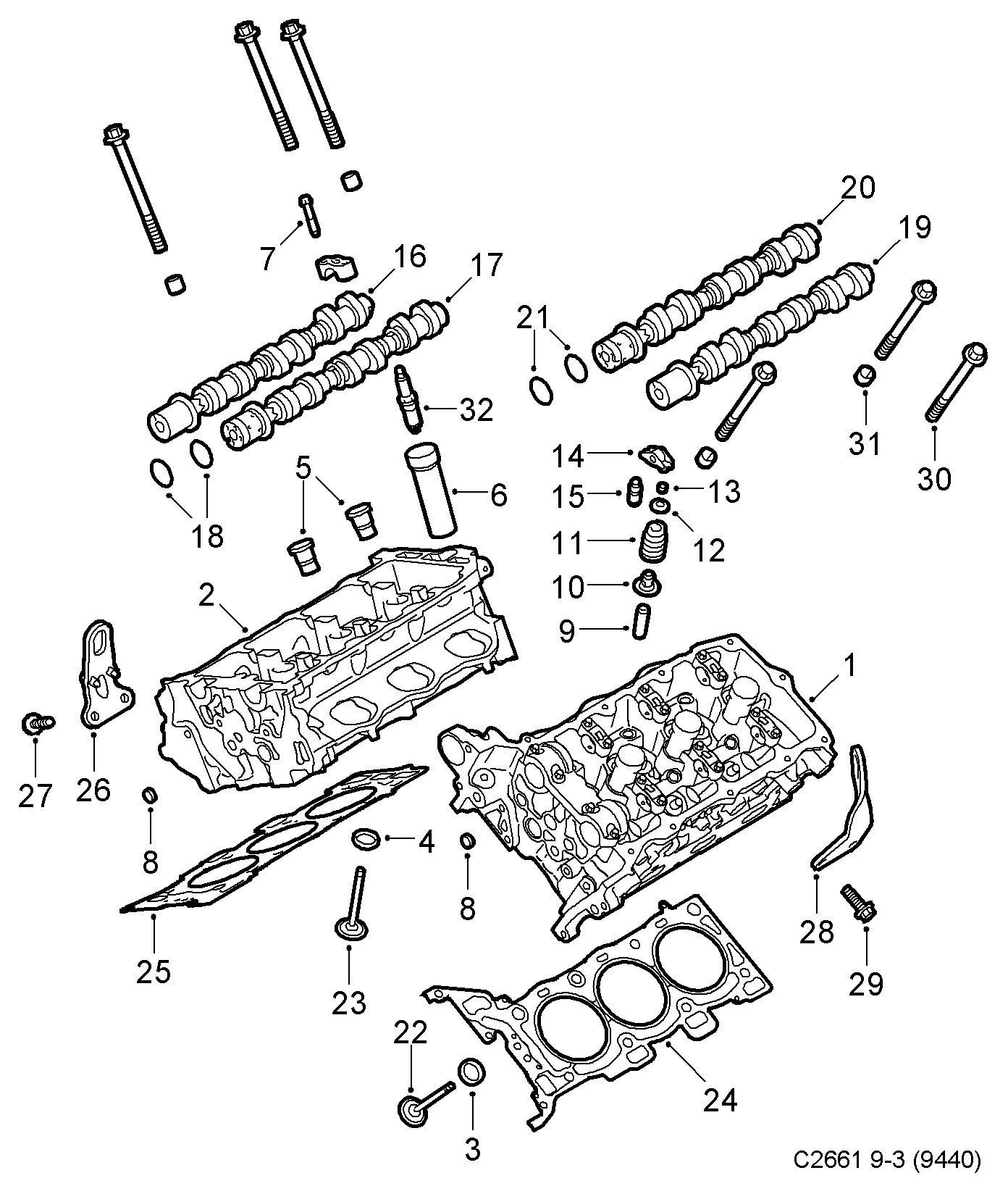 Cadillac 12 788 884 - Buji www.parts5.com