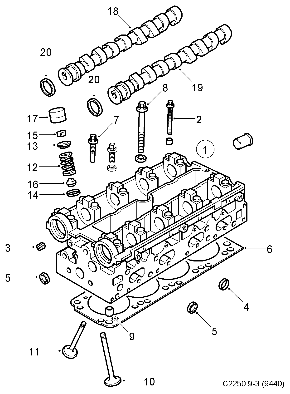 Opel 90529533 - Σφήνα ασφάλισης βαλβίδας www.parts5.com