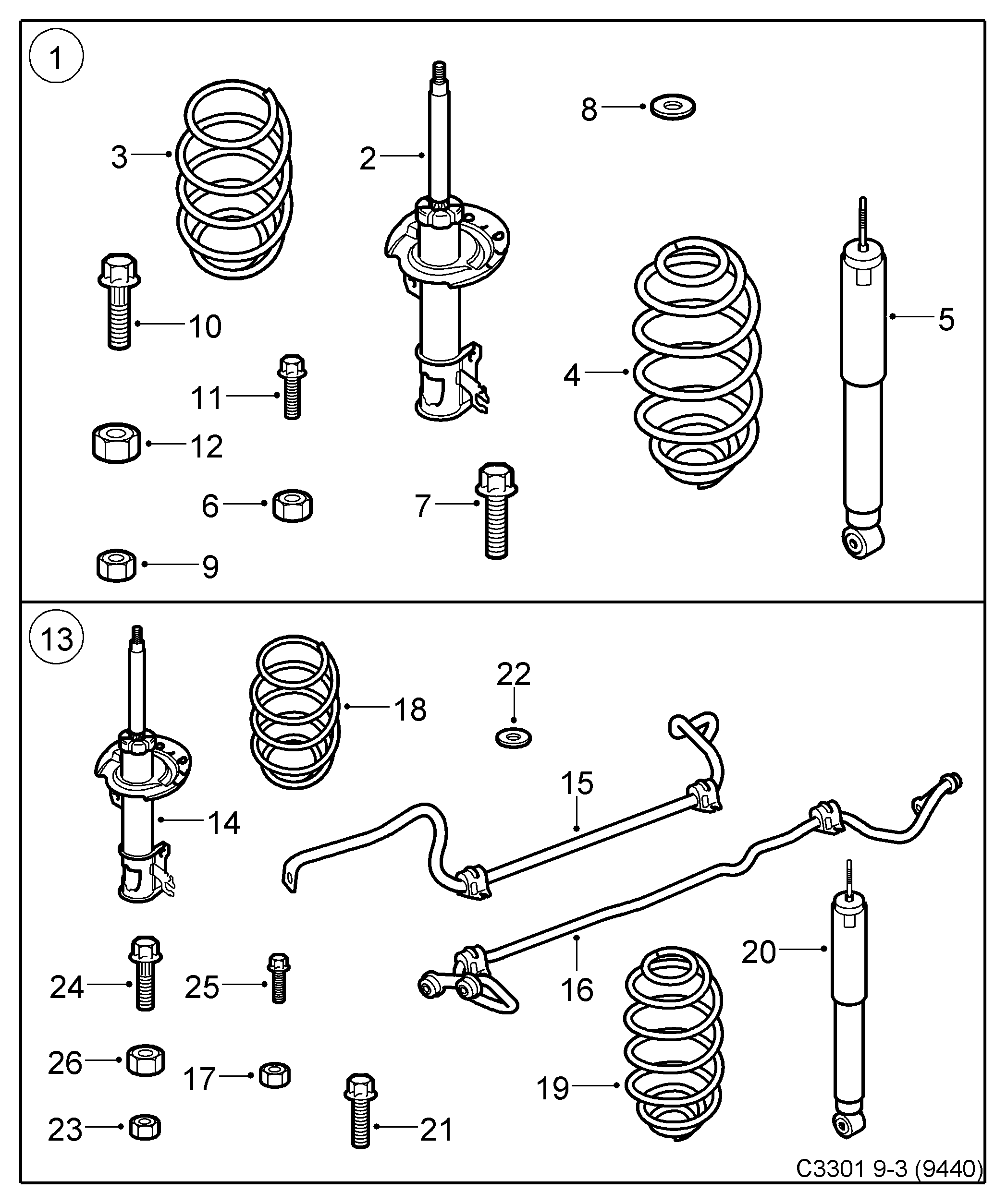 SAAB 11900441 - Nakrętka parts5.com