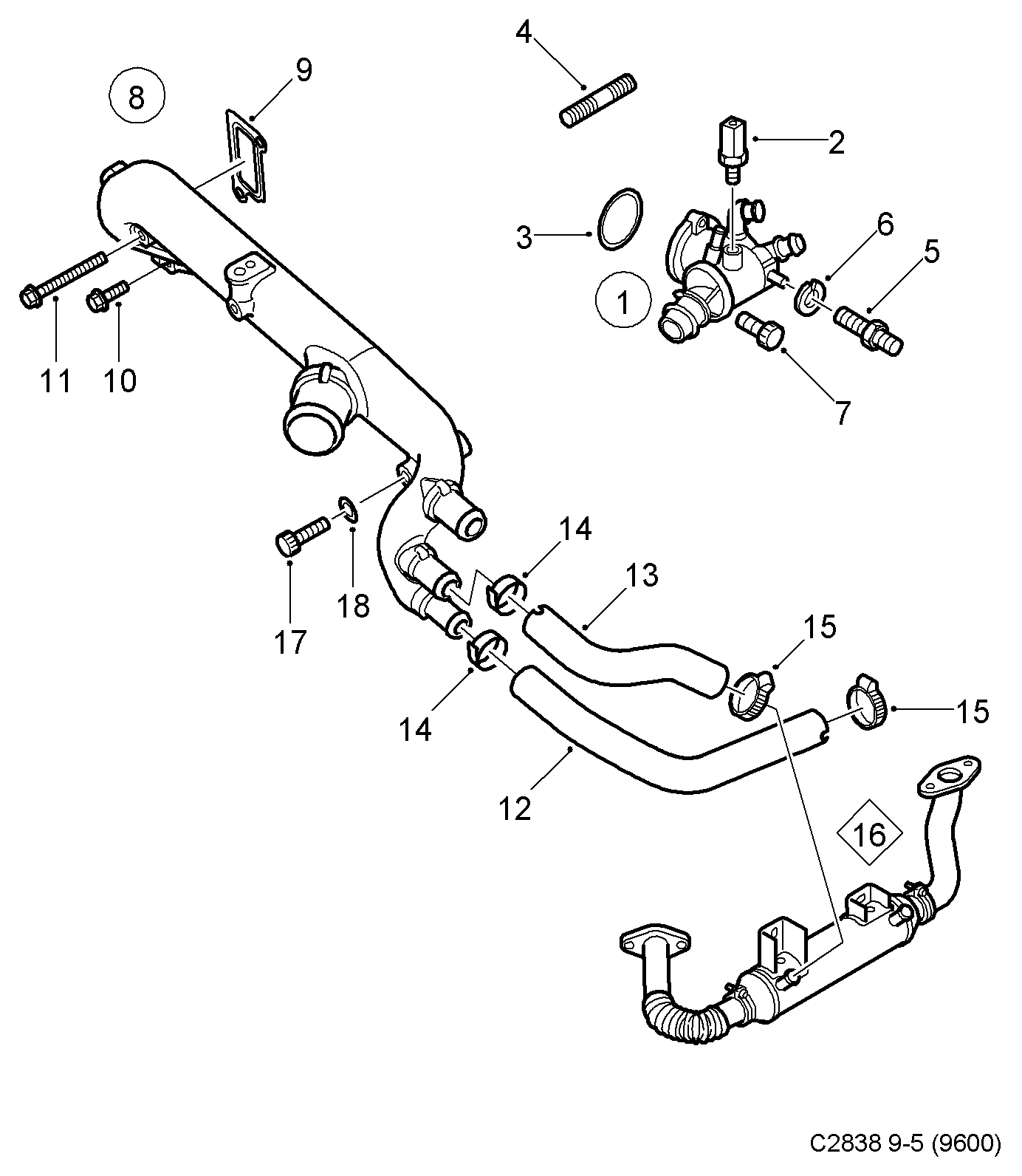 FIAT 93184155 - Sensor, temperatura del refrigerante www.parts5.com