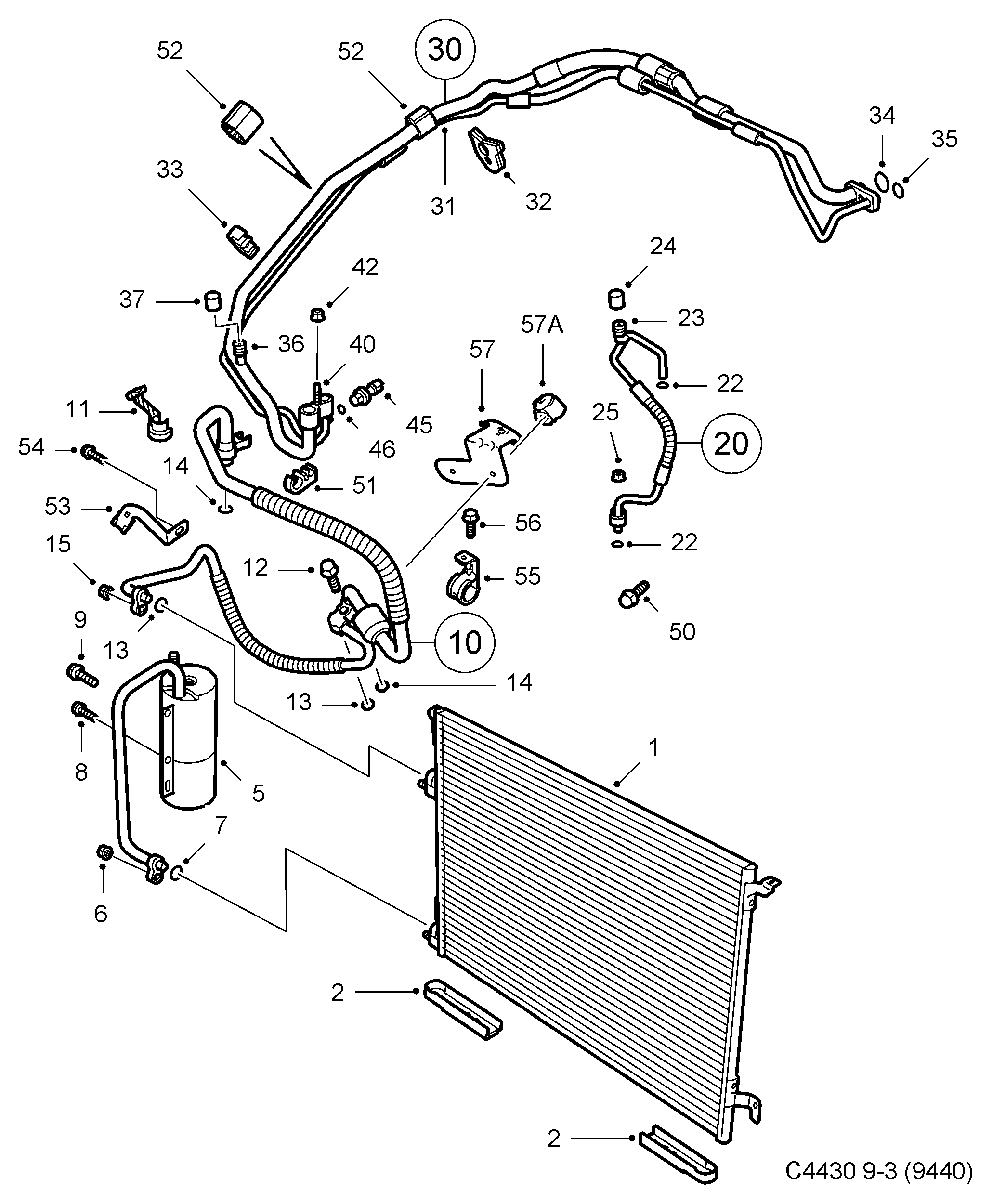 Opel 3041827 - Expansion Valve, air conditioning www.parts5.com