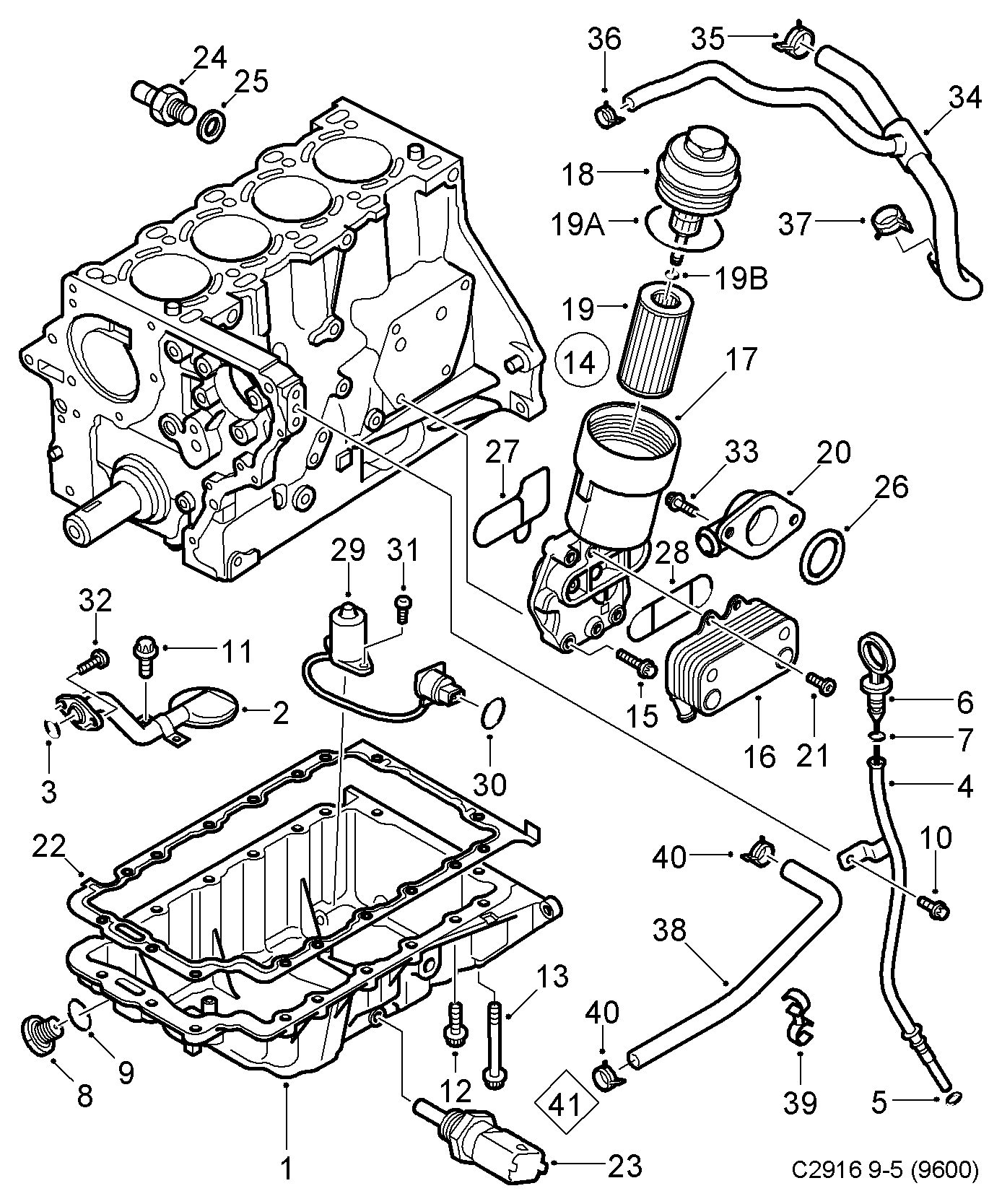 Opel 4772166 - Yağ filtresi www.parts5.com