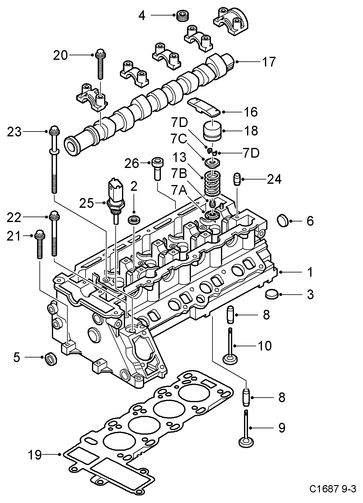 Opel 9543406 - Sensor, Kühlmitteltemperatur www.parts5.com