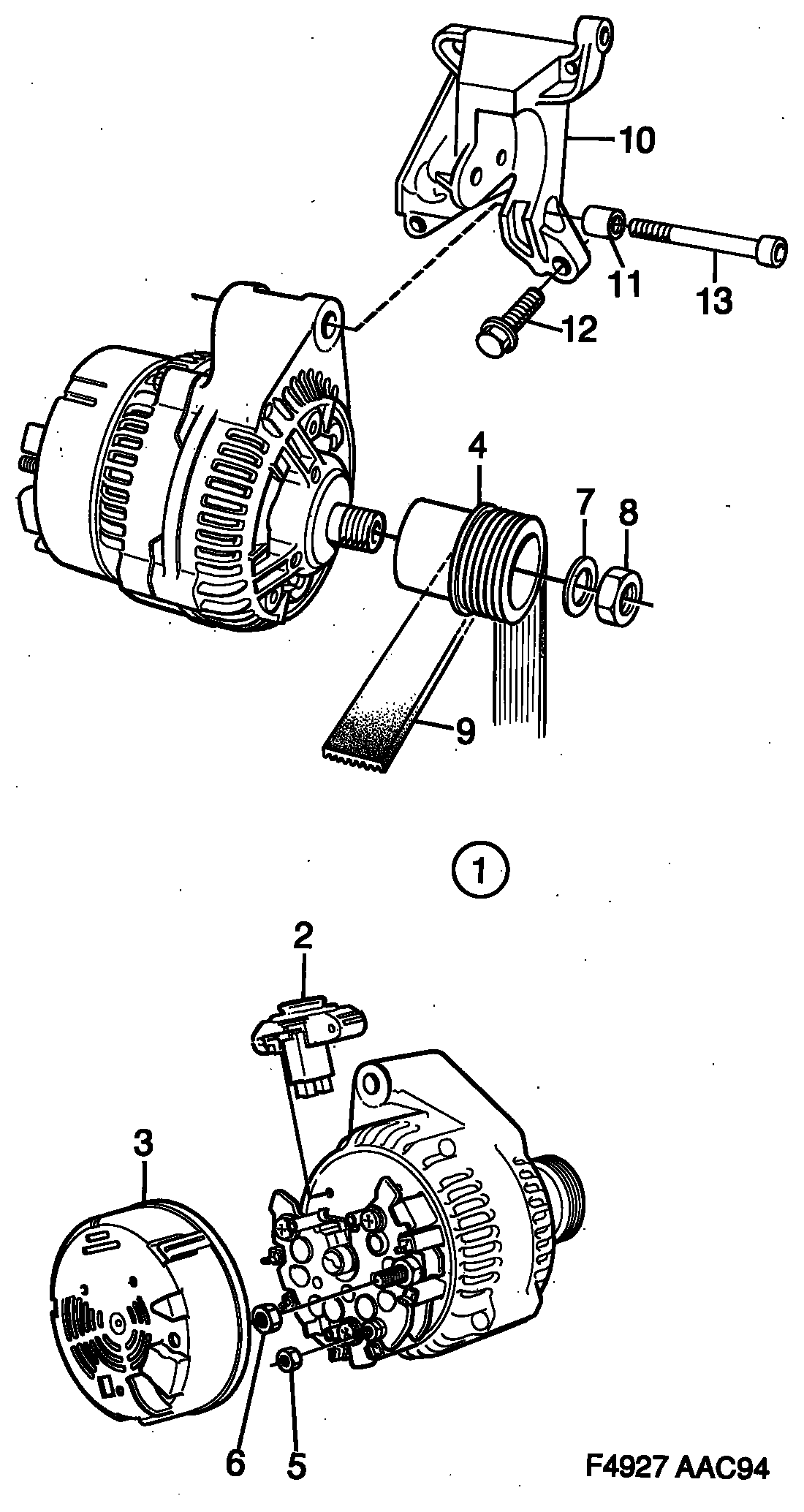 Scania 440 9983 - Regulator, alternator www.parts5.com