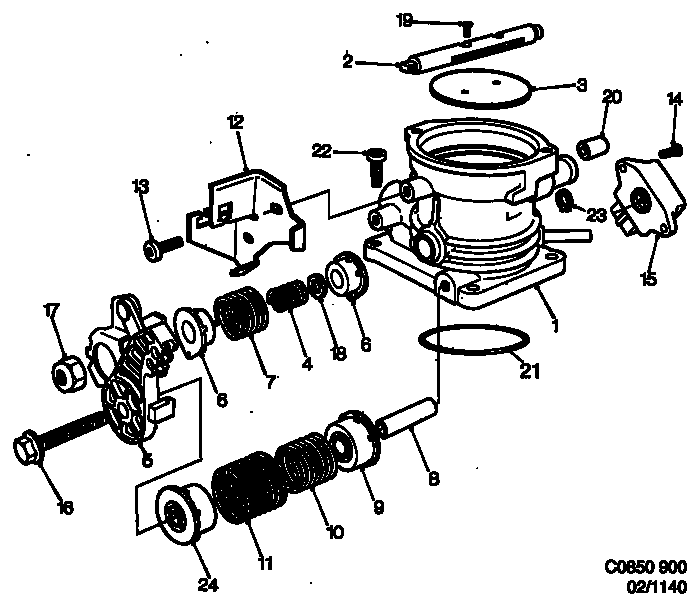 SAAB 88 57 195 - Senzor, pozitie clapeta acceleratie www.parts5.com