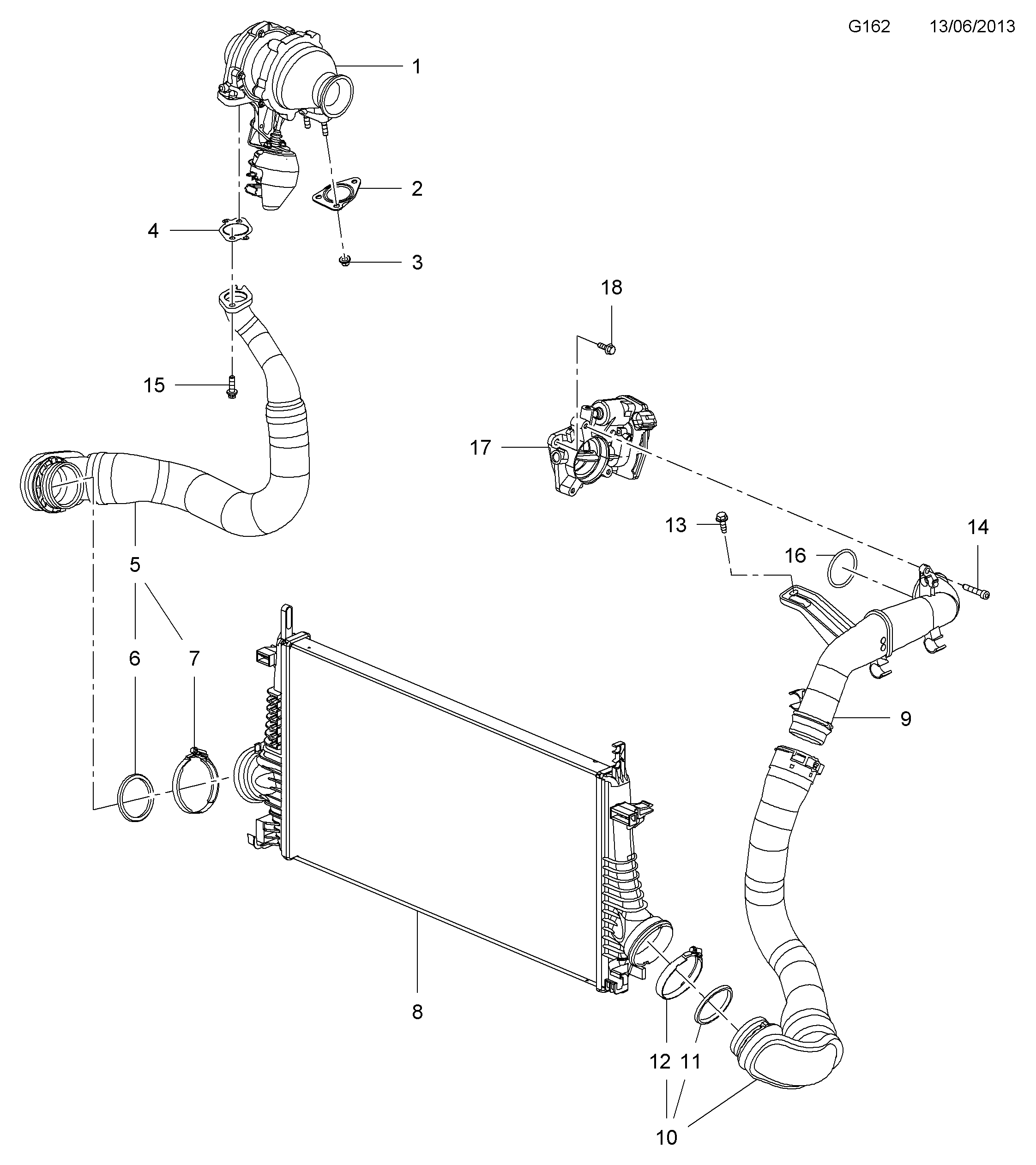 Opel 849237 - Nut, exhaust manifold parts5.com