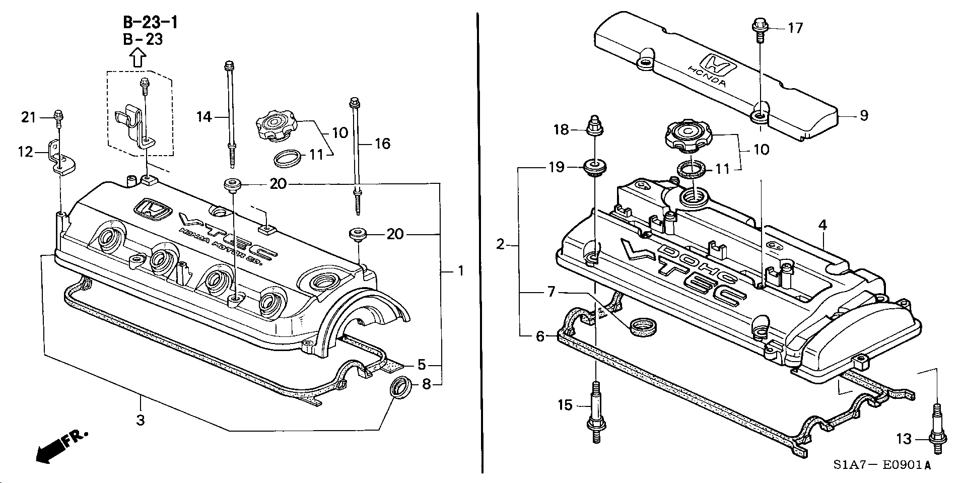 Honda 90442-P0A-000 - Conta www.parts5.com