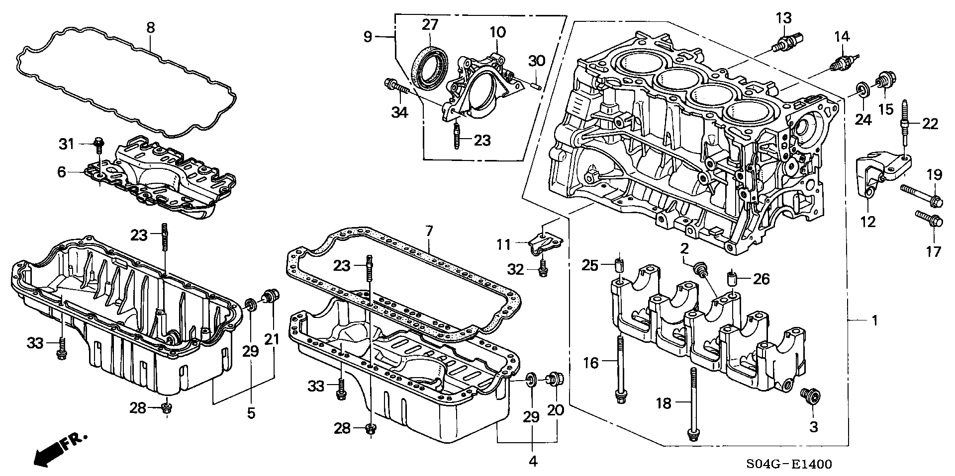 Honda 91214-PAA-A01 - Brtveni prsten vratila, koljenasto vratilo www.parts5.com