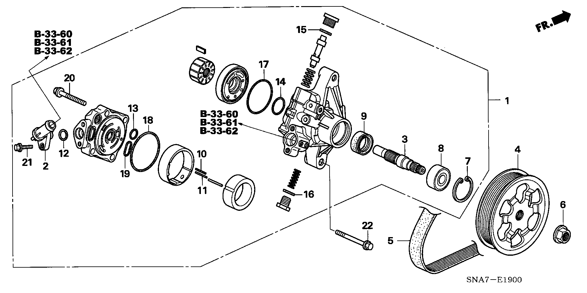 Honda 91345-PAA-A01 - Brtva, usisna koljenasta cijev www.parts5.com