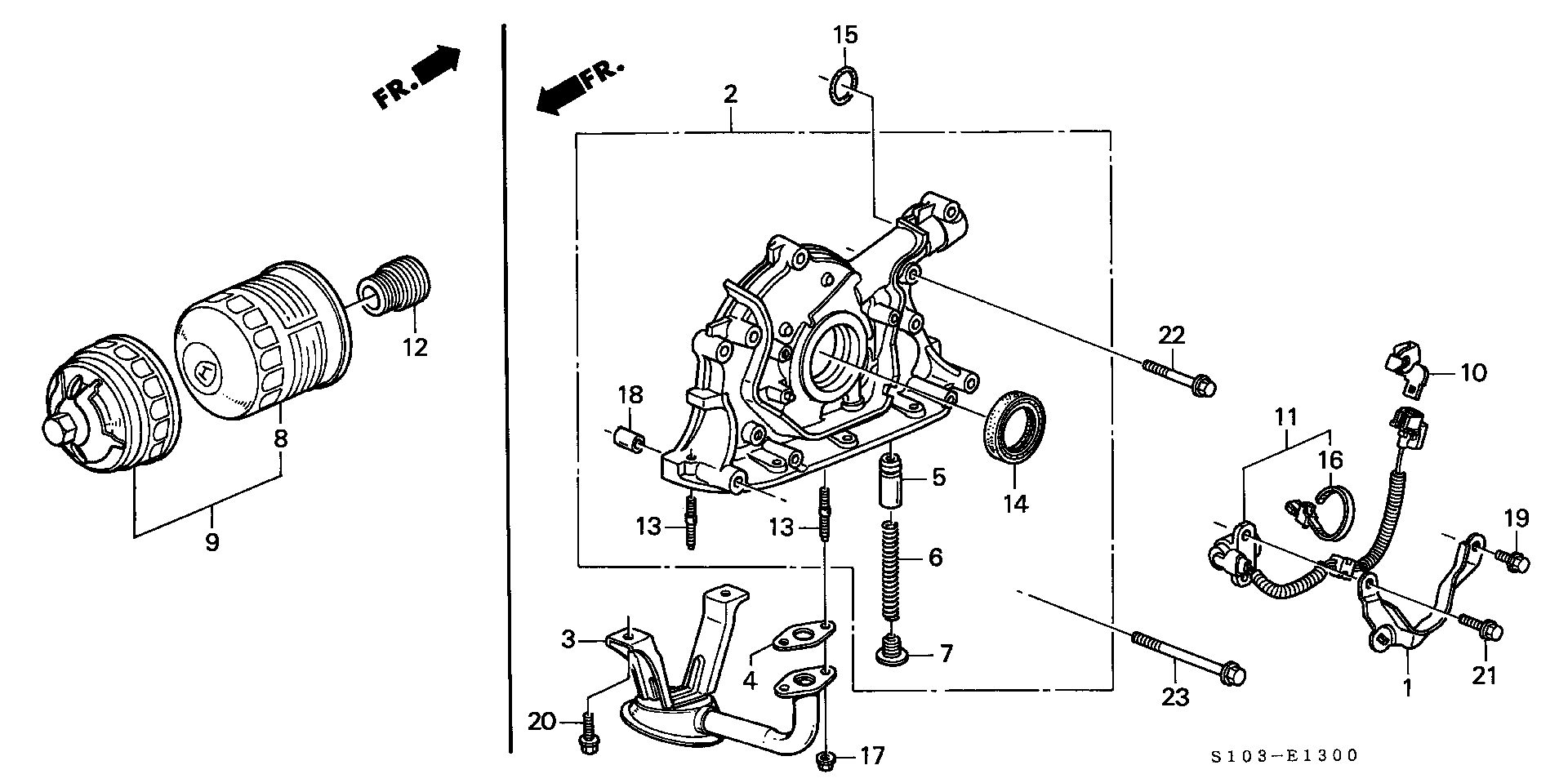 Honda 15400PR3315 - Filtr oleju www.parts5.com