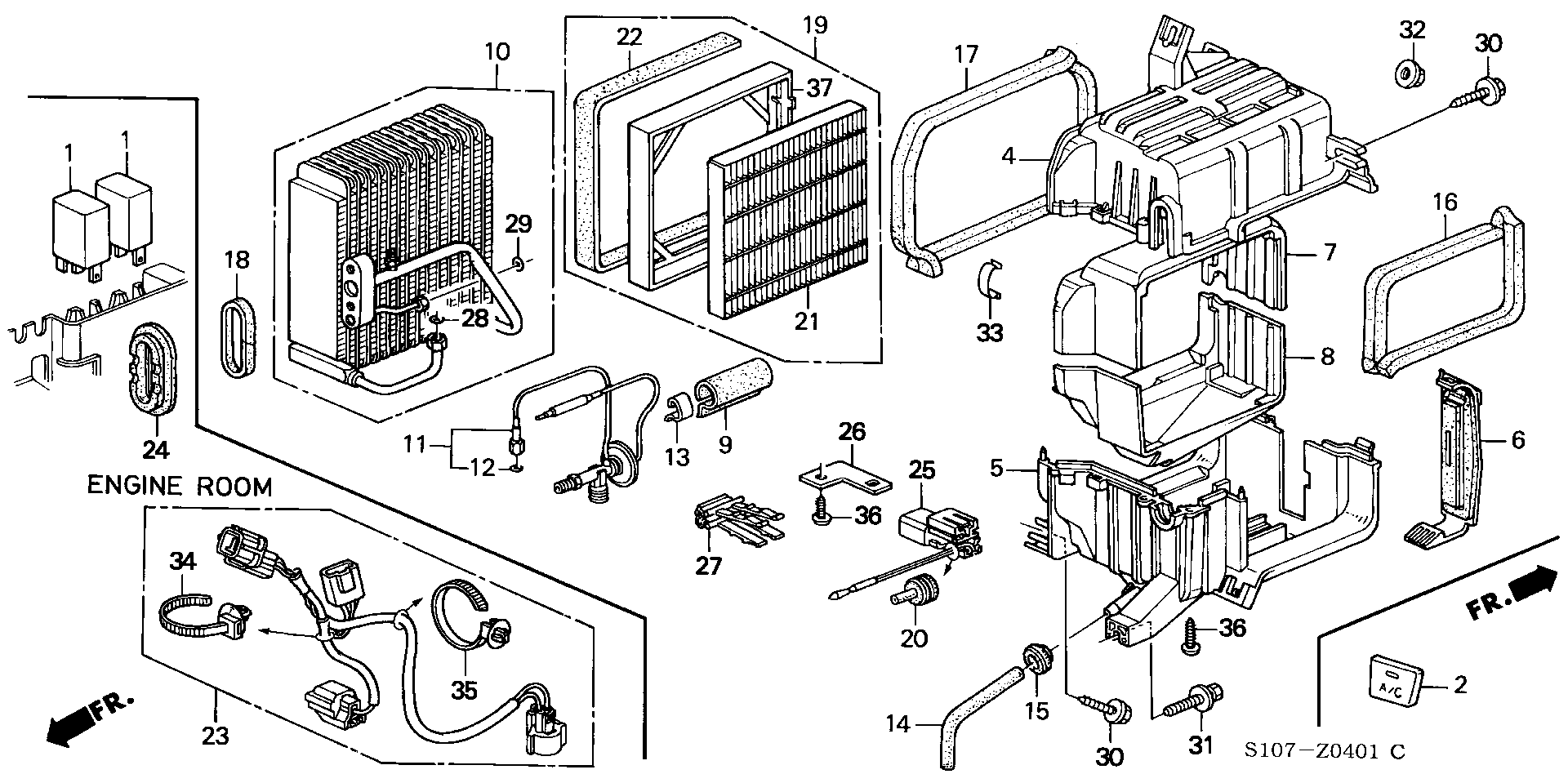 Honda 80291-S04-003 - Suodatin, sisäilma www.parts5.com